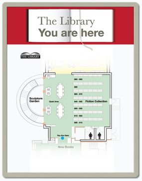 You-Are-Here floor plan signs you are here floor plan signs