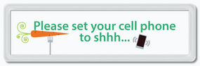 Changeable SNAP signage Changeable SNAP signage