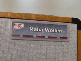Hanging cubicle signs Hanging cubicle signs