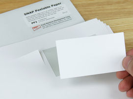 paper for business card name tags
