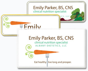 framed paper insert name tags resuable window name badges
