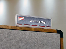 standing cubicle sign standing cubicle sign