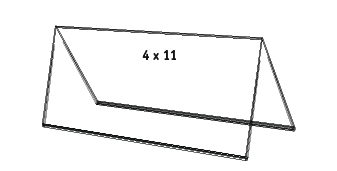 SNAP name tents 4x11